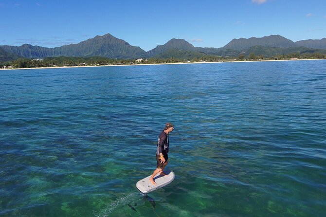 #1 eFoil 1.25 hr or 2 hr wing foil or windsurf or kayak lesson - What the Two-Way Radio Helmet Changes