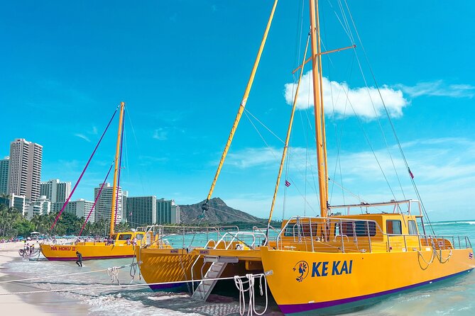 1-Hour Diamond Head Sail of Waikiki Beach - The one-hour route through Mamala Bay