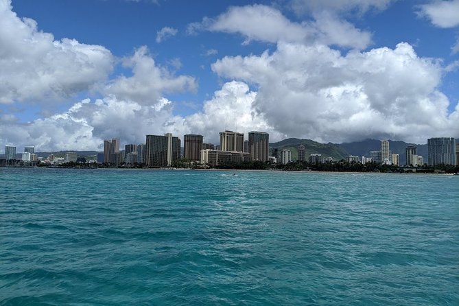 12pm Turtle Canyon Snorkel Adventure - Sailing past Waikiki and Diamond Head