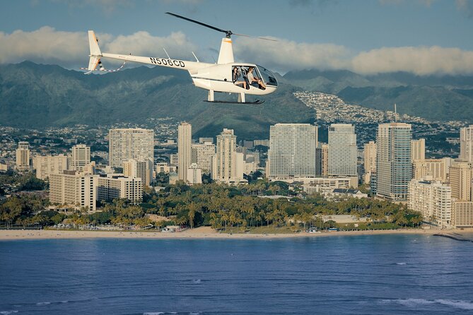 18 Minutes PRIVATE Helicopter Tour in Honolulu - Taking off from Honolulu International Airport