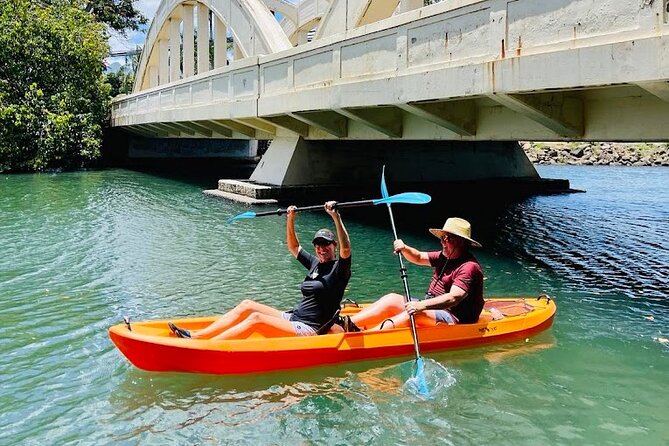 2 hour tandem kayak rental at our private launch area in Hale'iwa - Key points at a glance