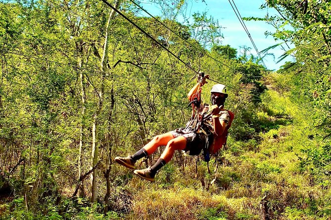 3 Zipline Adventure at Coral Crater with Optional Waikiki Shuttle - Three ziplines at Coral Crater, sized for first-timers
