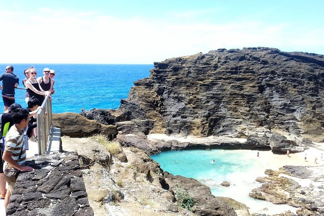 5-Hour Private Customized Luxury Convertible Tour of Oahu's South Shore - Portlock’s Spitting Cave is the longest stop