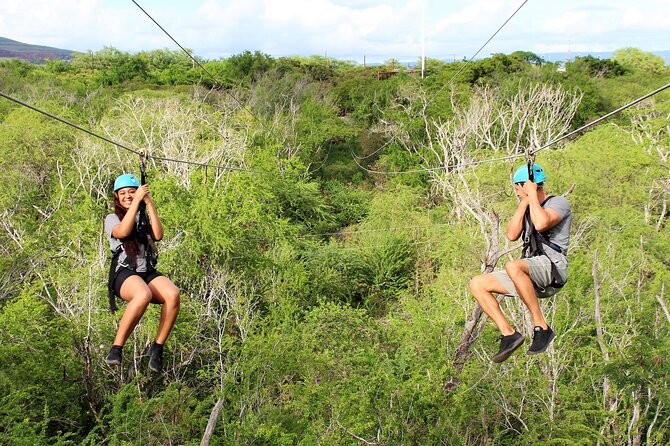 6 Zipline Adventure at Coral Crater (Optional Waikiki Shuttle) - The First Jump Is the Big Mental Hurdle
