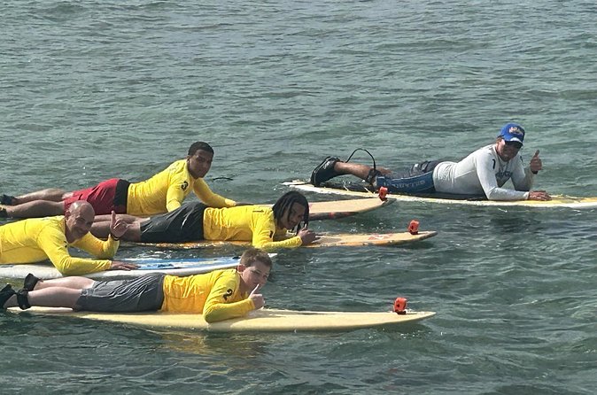 60 to 90 minutes Open Book Surfing Lesson with Certified Guide - Savage’s teaching style and what beginners need