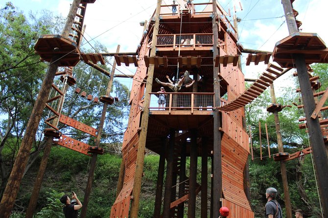Adventure Course Extreme Including Climbing Wall & Rappel - Key points at a glance