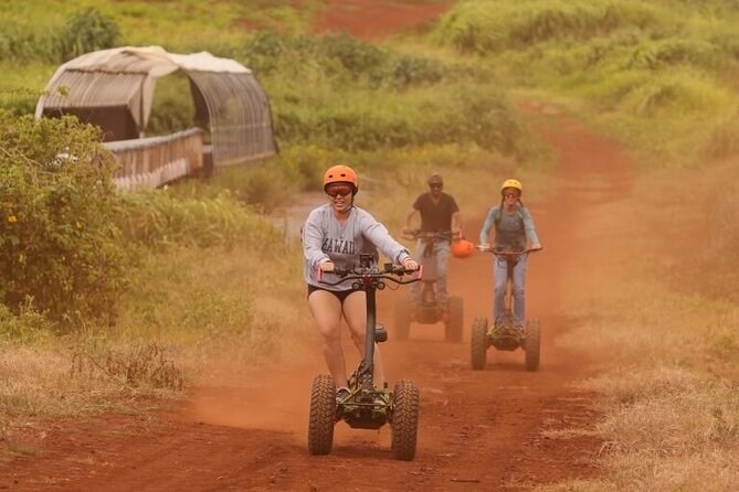 ATV Adventure in Hawaii by Da Mongoose EzRaider - Learning the EzRaider before the trail