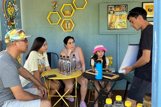 Bee Farm Ecotour and Honey Tasting in Waialua, North Shore Oahu - A short introduction before the bee suits