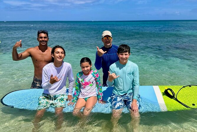 Beginner Surf Lesson at North Shore Haleiwa, Oahu - Who will get the most from this North Shore lesson