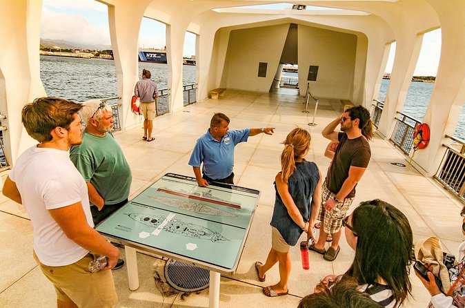 Best Of Pearl Harbor: USS Arizona Memorial & Historic Honolulu - The King Kamehameha Statue adds a final photo stop