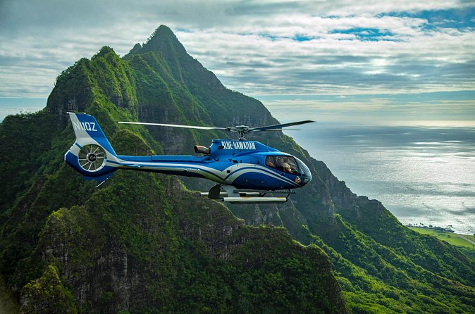 Blue Skies of Oahu Helicopter Tour - Ranch Country and a Waterfall Only an Aircraft Can Reach