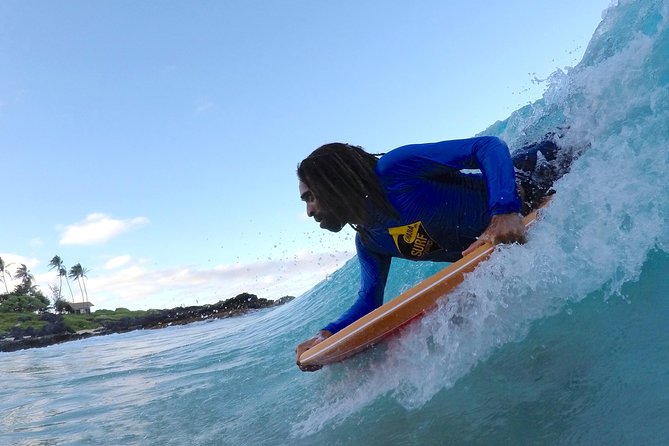 Bodyboarding 1-to-1 Private Lesson with Waikiki Courtesy Shuttle - Price and Overall Value at $150