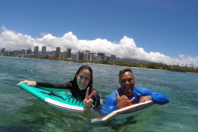 Bodyboarding 1-to-1 Private Lesson with Waikiki Courtesy Shuttle - From Waikiki Pickup to the Ohana Surf Center