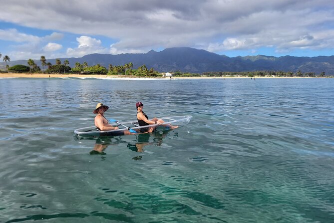 Clear Bottom Kayak - Guaranteed to see Turtles! - Snorkeling and getting closer to the water