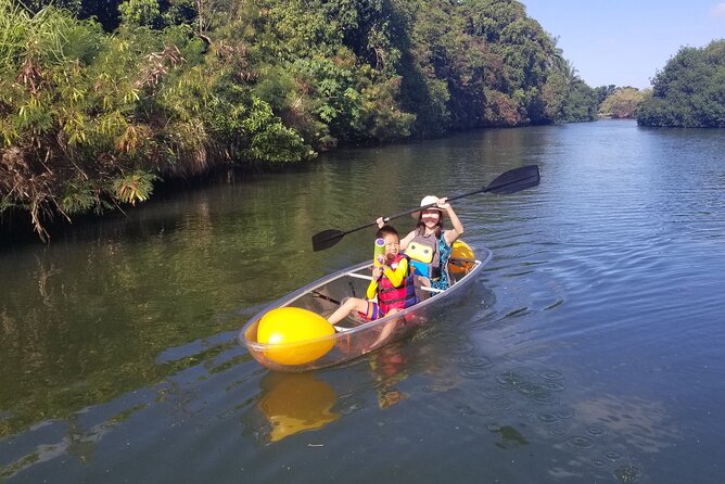 Clear Bottom Kayak - Guaranteed to see Turtles! - The river section and slower change of pace