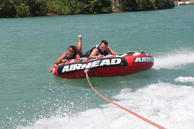 Combo Banana Boat Ride and Bumper Tube Ride in Hawaii - Two Oahu water rides in 35 minutes