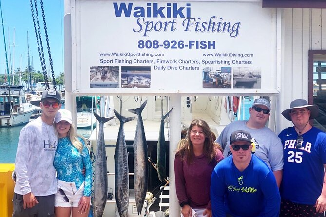 Deep Sea Exclusive Fishing Charter in Honolulu - Leaving Kewalo Basin near Waikiki