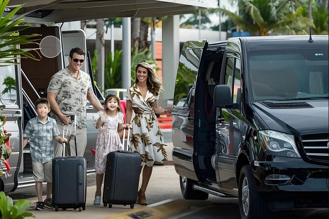 Departure - Private Transfer Waikiki Hotel to Airport - The vehicle, luggage, and group size
