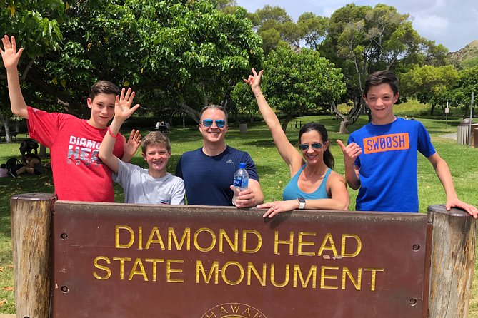 Diamond Head Bike to Hike and Local Lunch - Entering Diamond Head Crater