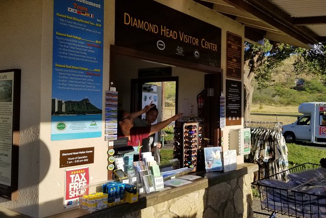 Diamond Head Crater - Starting the 1.6-mile self-guided hike