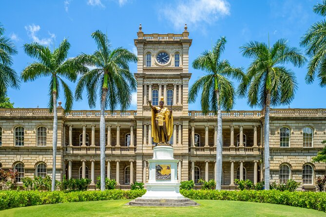 Downtown Honolulu Self Guided Walking Audio Tour - Hawaii State Capitol and the Eternal Flame