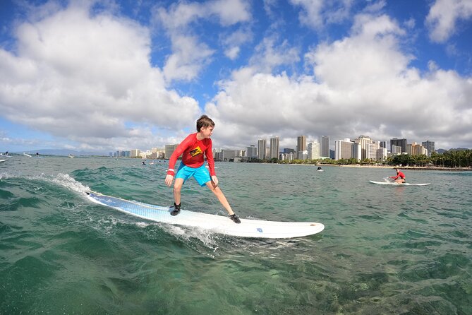 Family, Private & Group Surfing Lessons, Waikiki Courtesy Shuttle - The optional photo and video package