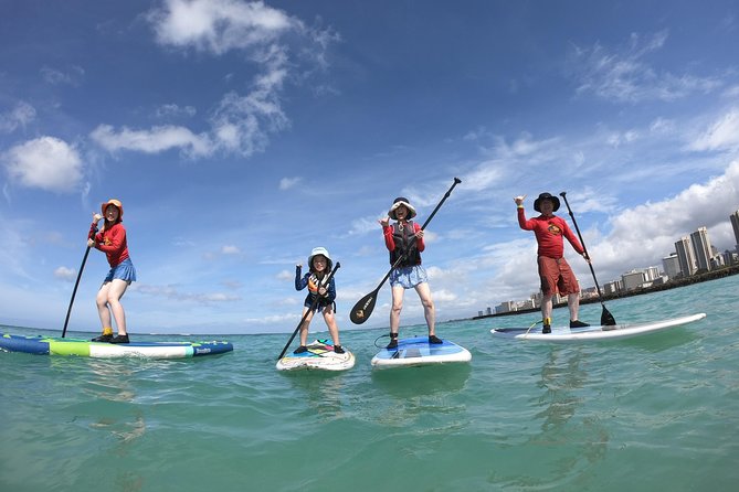 Family Stand Up Paddle Lesson with Waikiki Courtesy Shuttle - Key points to know before you book