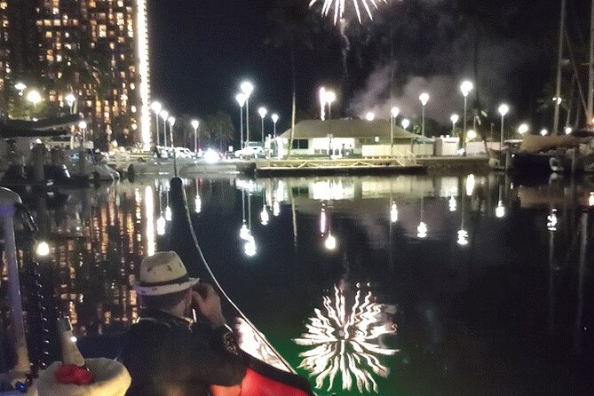 Fireworks Waikiki Gondola Cruise -lots of fun- - Weather, cancellation, and the important fine print