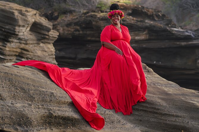 Flying Dress Photoshoot on Oahu - What you receive after the photographs
