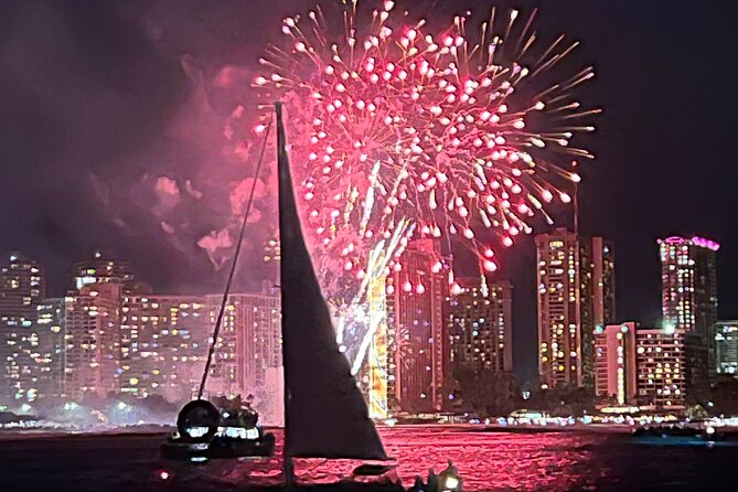 Friday Night Waikiki Fireworks Cruise - Leaving from Living Ocean Tours at Ala Moana Boulevard