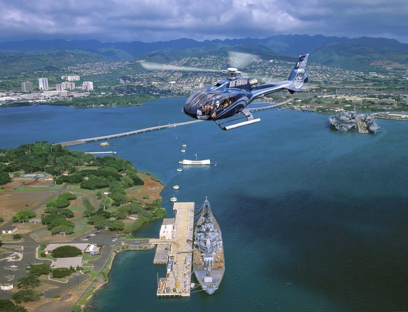From Honolulu: Complete Oahu Island Helicopter Tour - Nuuanu Rainforest and Sacred Falls