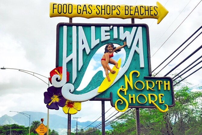 Full-Day Circle Island Guided Tour of Oahu - North Shore food, surf, and beach stops