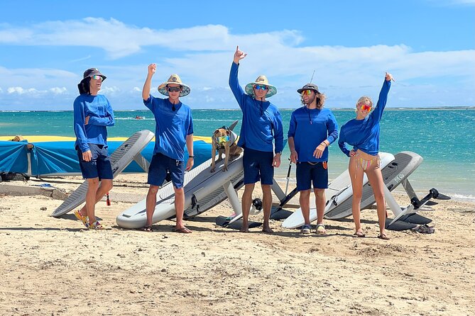 Group of 2 + mid length eFoil experience Honolulu HAWAII - The value of a two-hour lesson
