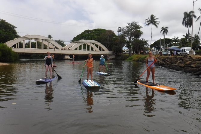 Group Stand Up Paddle Lesson and Tour - Anahulu Stream is the tour’s main draw