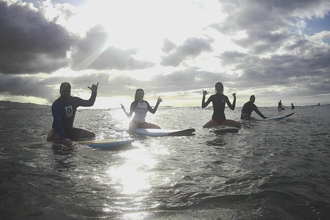 Group Surf Lessons for beginners on the North Shore of Oahu - The first 20 minutes: gear, safety, and surf manners