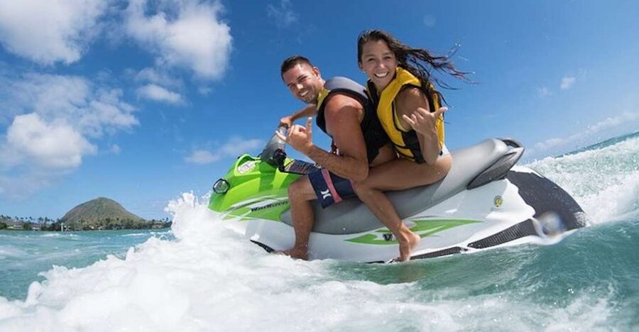 Hawaii Kai: Maunalua Bay Jet Ski Ride - Solo or tandem: choose the right setup