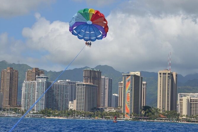 Hawaiian Parasail Since 1977 from Waikiki Beach - Taking off from 1651 Ala Moana Boulevard