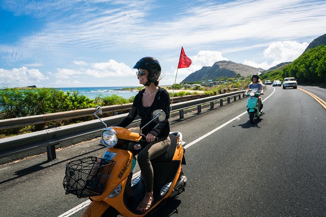 Hawaiian Style Moped Rental for the Day - Choosing between the standard moped and a stronger bike