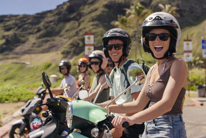 Hawaiian Style Moped Rental for the Day - Starting at 2556 Lemon Road in Waikiki