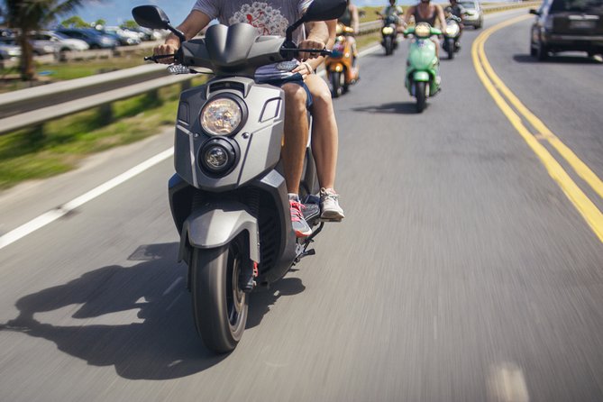 Hawaiian Style Scooter Ride around O'ahu for the Day - Pearl Harbor and the center of Oahu