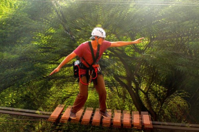 High Ropes Adventure Course at Coral Crater - Group size and guide attention