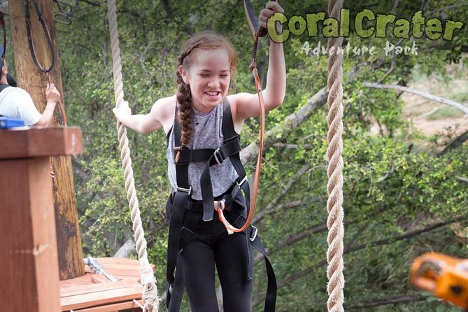 High Ropes Adventure Course at Coral Crater - Is the $62.82 price a fair deal?