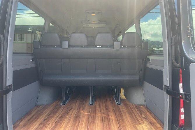 HNL Airport & Waikiki Private Transfer by Brand New Mercedes Van - Service animals and basic participation details