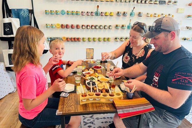 Honey Flight & Bites: The Best Honey Tasting in Hawaii - Charcuterie bites and savory s’mores