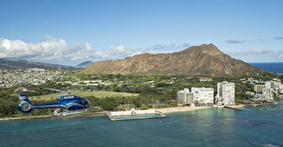 Honolulu: Blue Skies of Oahu Helicopter Tour - Sacred Falls, the flight’s most unusual sight