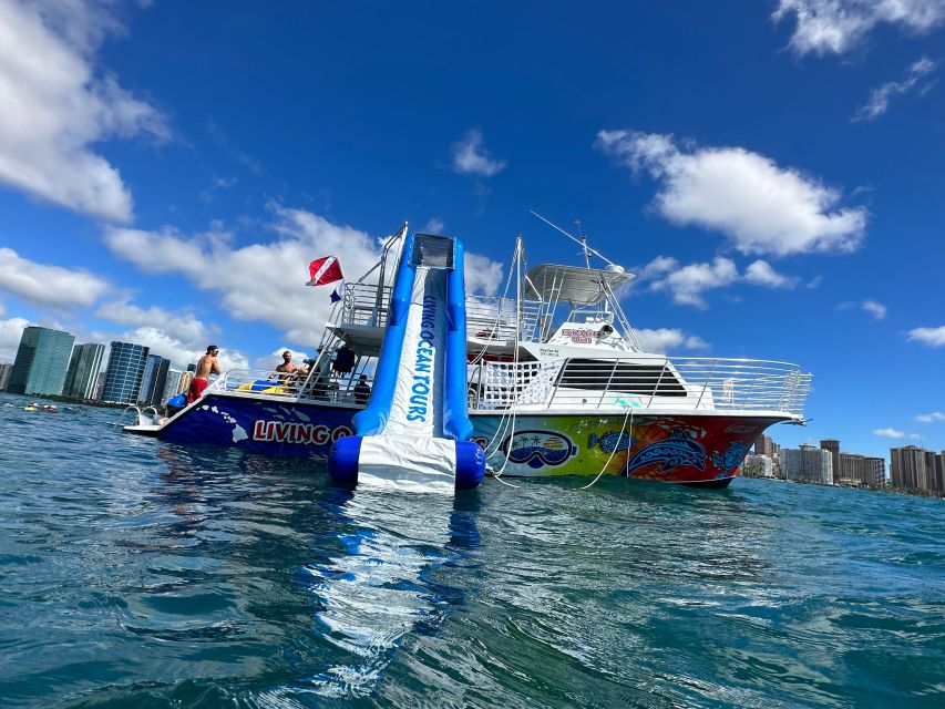 Honolulu: Deluxe Waikiki Snorkel and Wildlife Cruise - Leaving Kewalo Basin for Waikiki