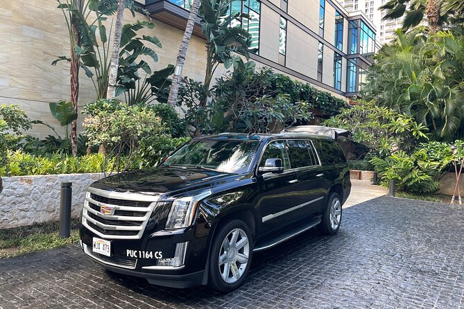 Honolulu Harbor Cruise Terminal Transfer by Luxury Vehicle - What the vehicle and driving service are like