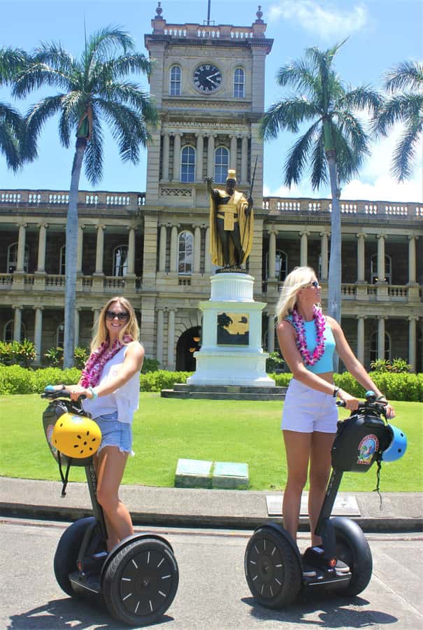 Honolulu: Historic Downtown Segway Tour - Learning to Ride Before the City Streets