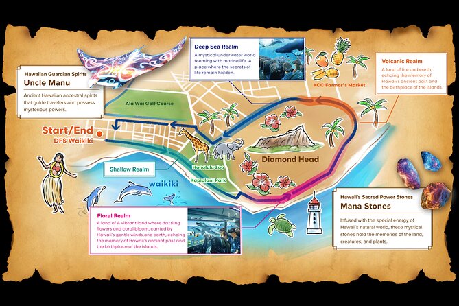 Honolulu XR Bus Tour: Immersive Hawaii Experience "XploreRide" - Deep Sea Paradise closes the route