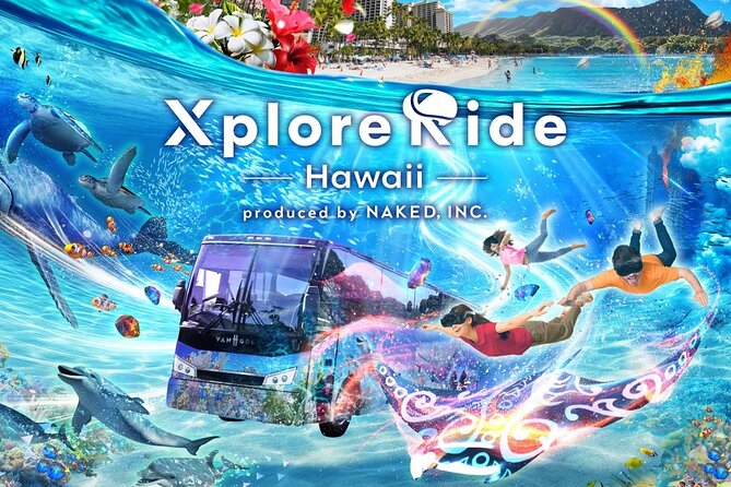 Honolulu XR Bus Tour: Immersive Hawaii Experience "XploreRide" - Discovering the underwater cave